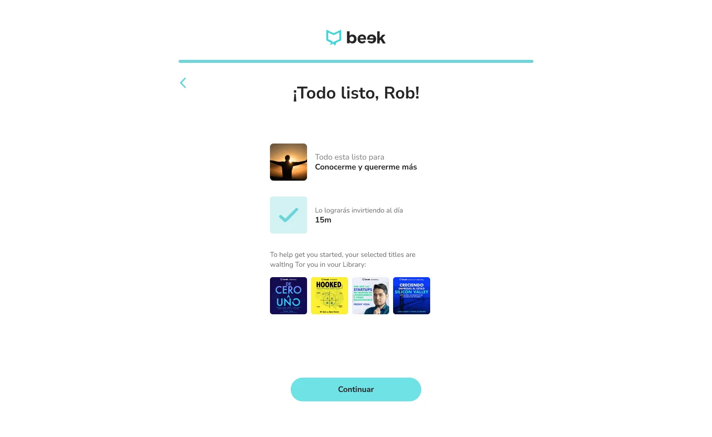 Beek-web-app-library-page